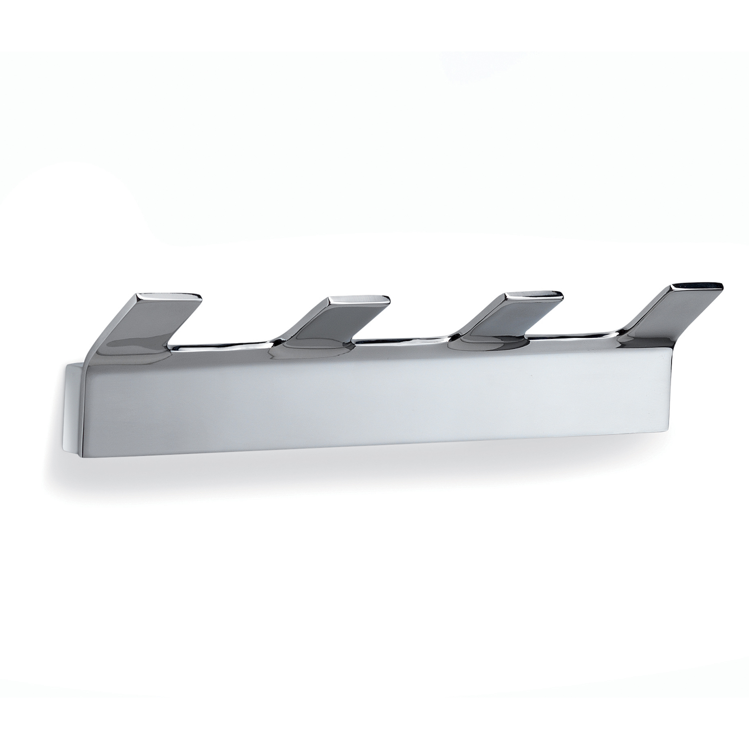 Appendiabiti multiplo in ottone modello Gulliver di Gedy - Cromato