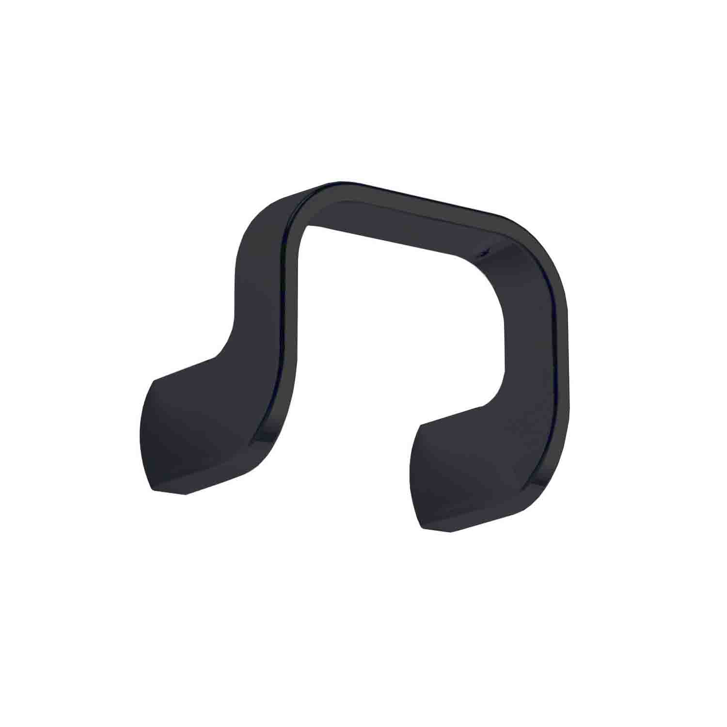 Appenditutto ad anello in ottone nero collezione Trenta di Colombo Design