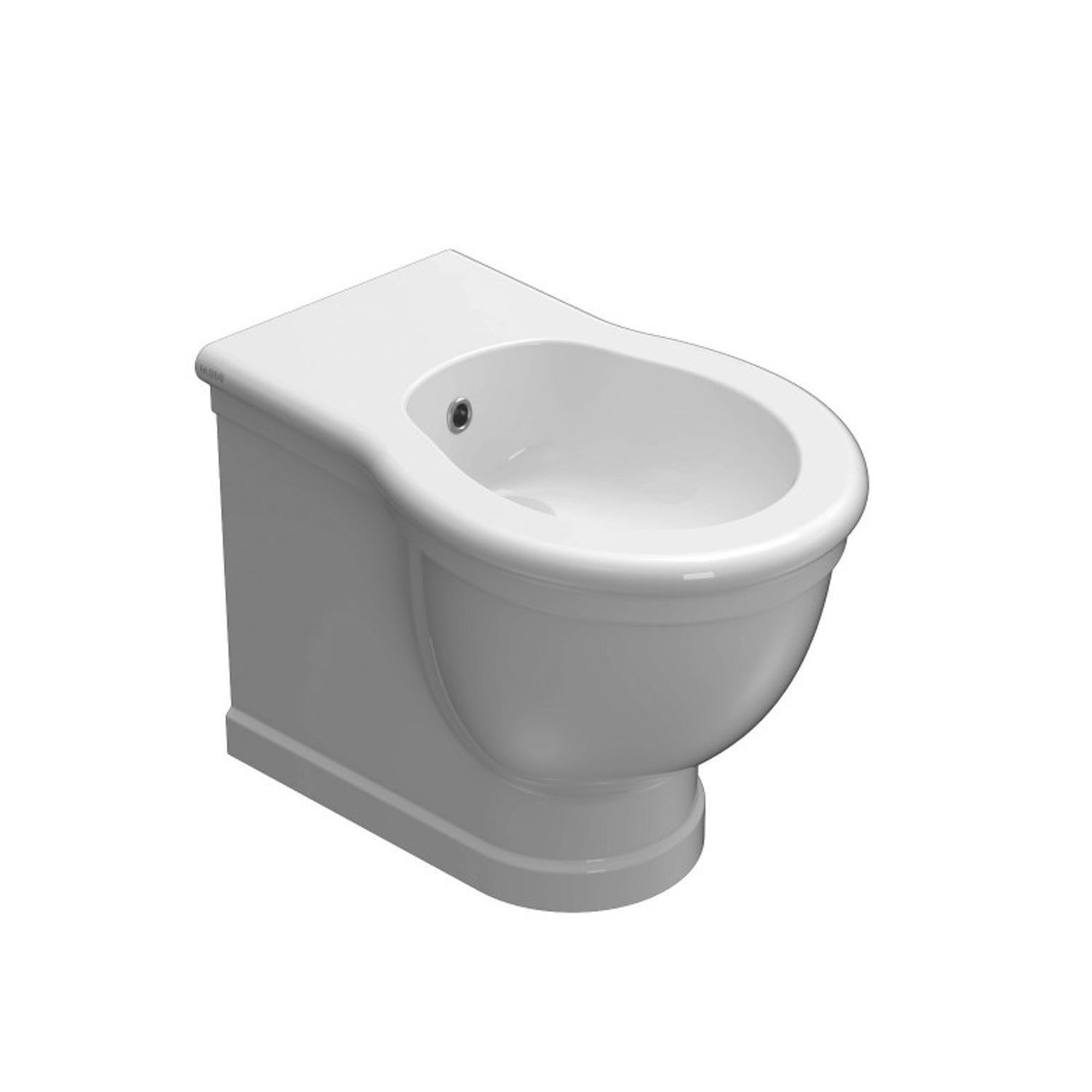 Bidet filo muro 57x38 cm Paestum Ceramica Globo