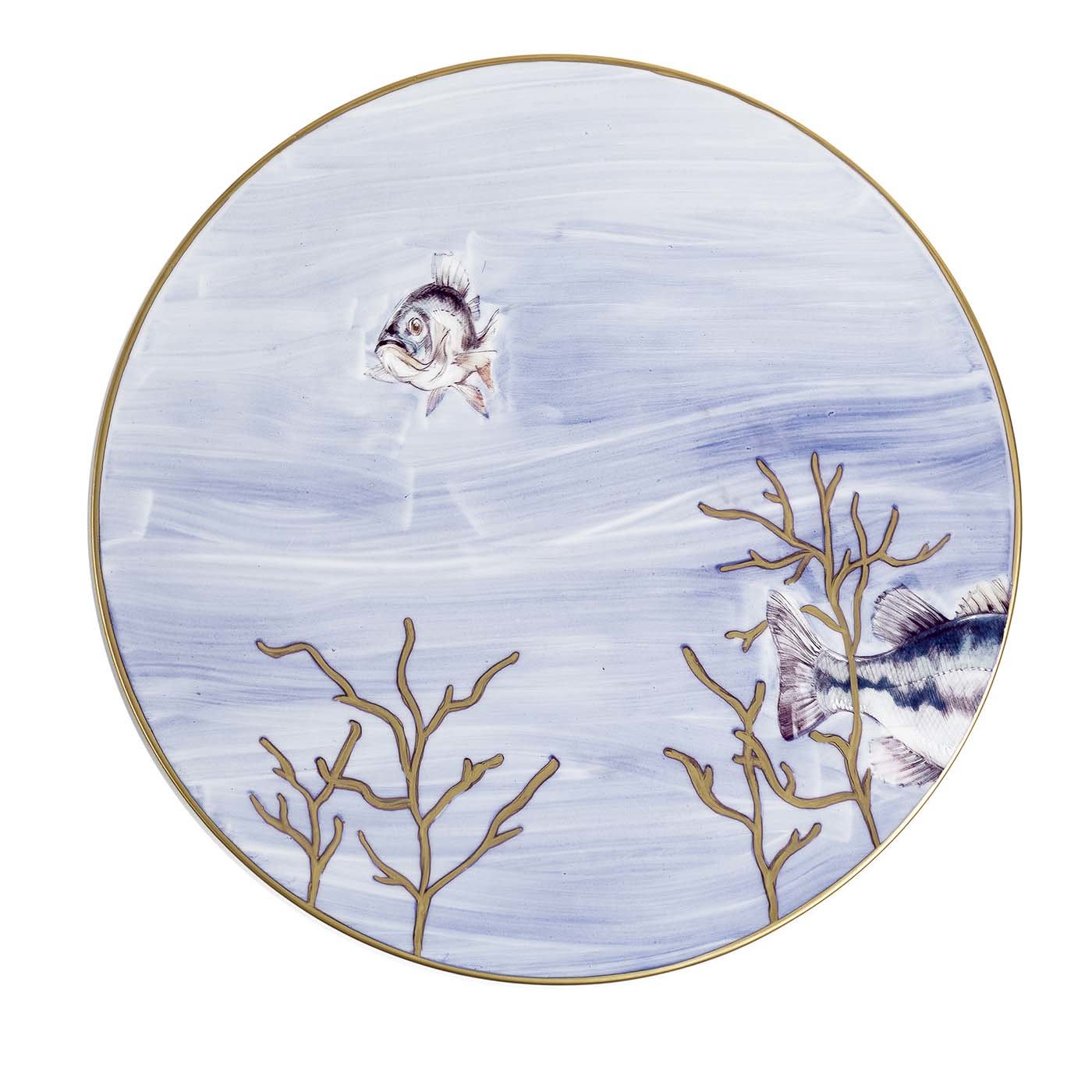 Piatto rotondo Pesci grande