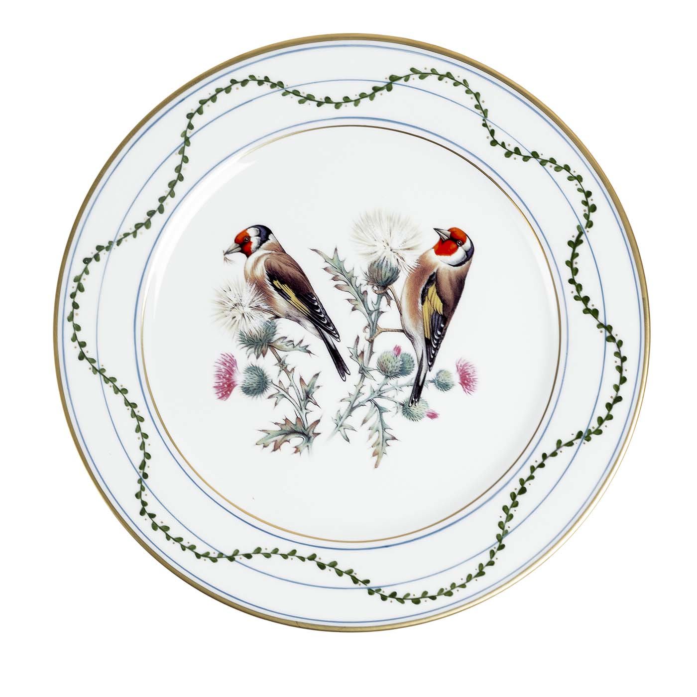 Set di 4 piatti da portata Birds&Wood