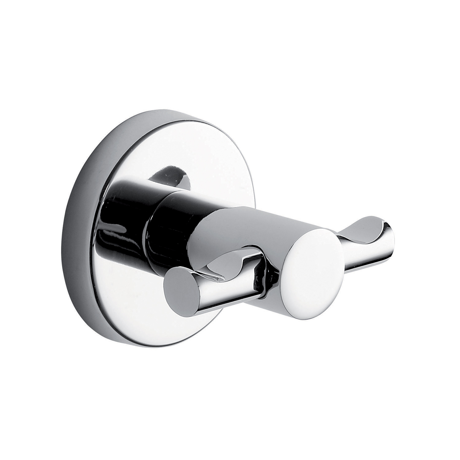 Appendiabiti doppio in Acciaio Inox e Cromall Gedy serie Felce - Cromato