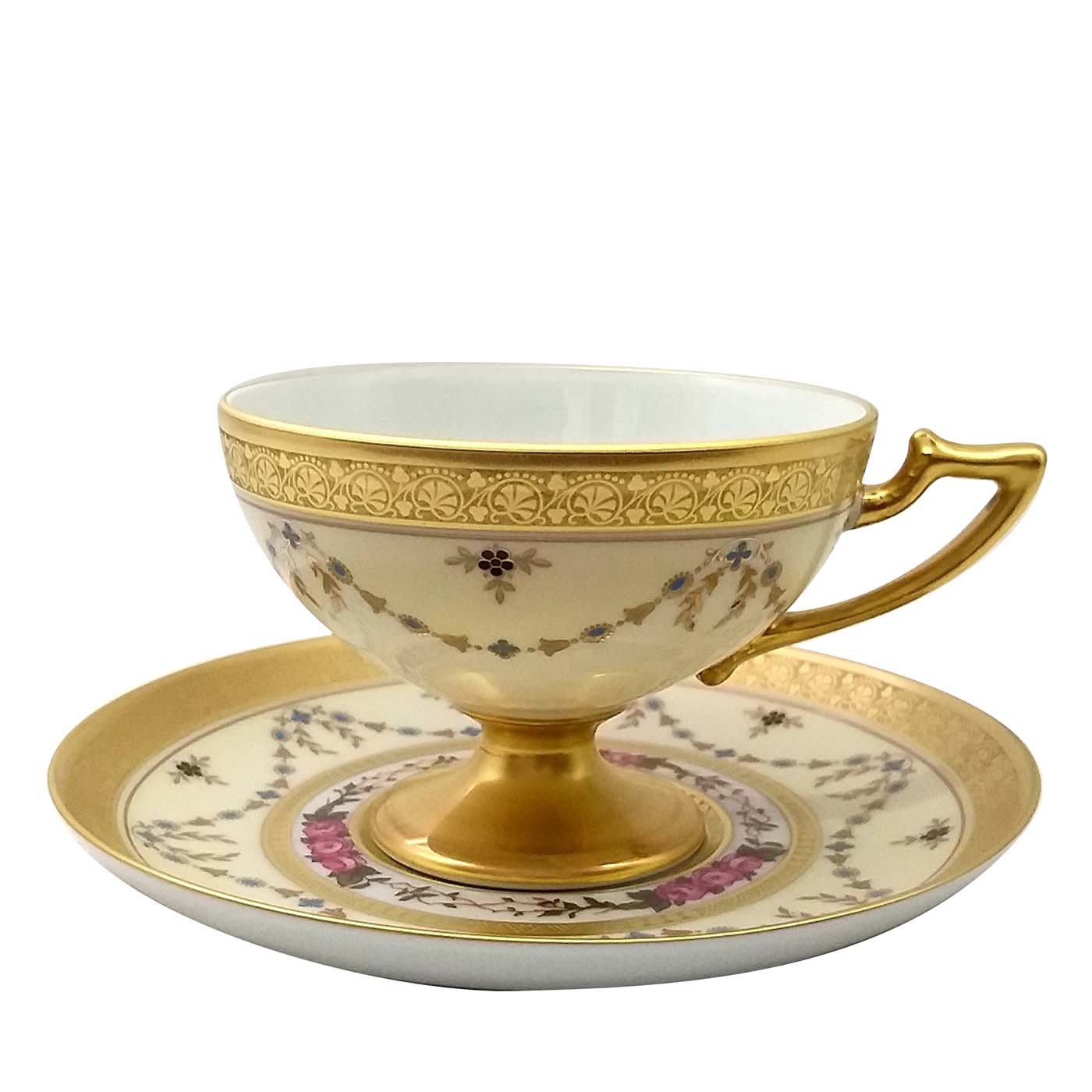 Tazza e piattino Irina