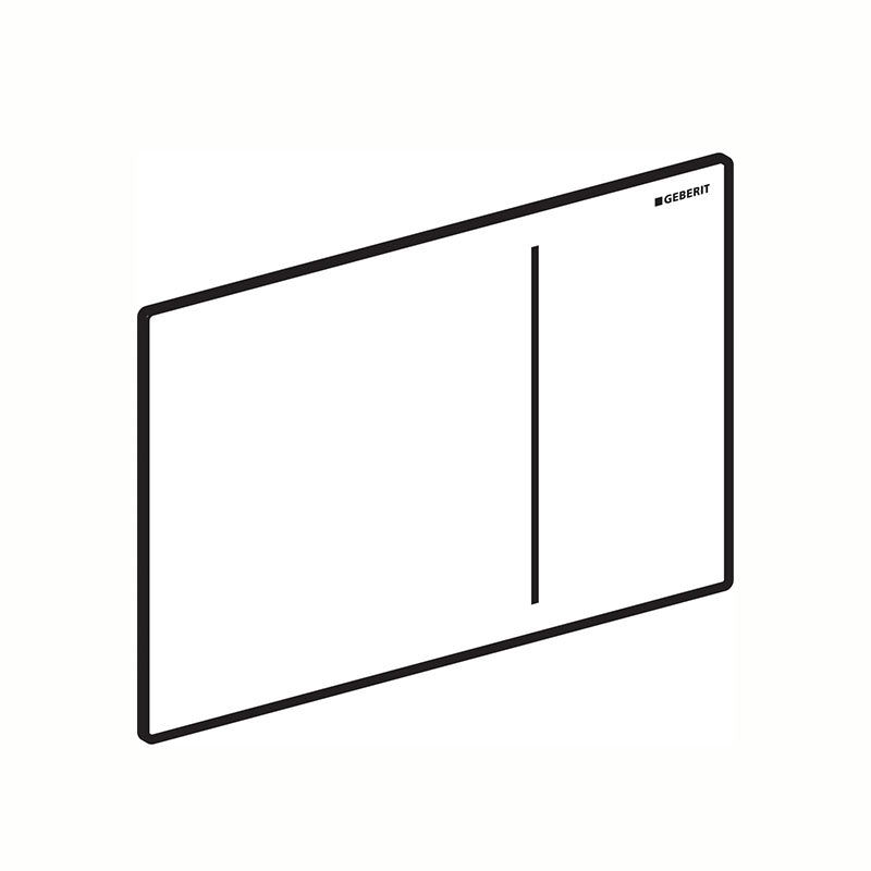 Placca di Comando Sigma 70 Cromo Spazzolato - Geberit