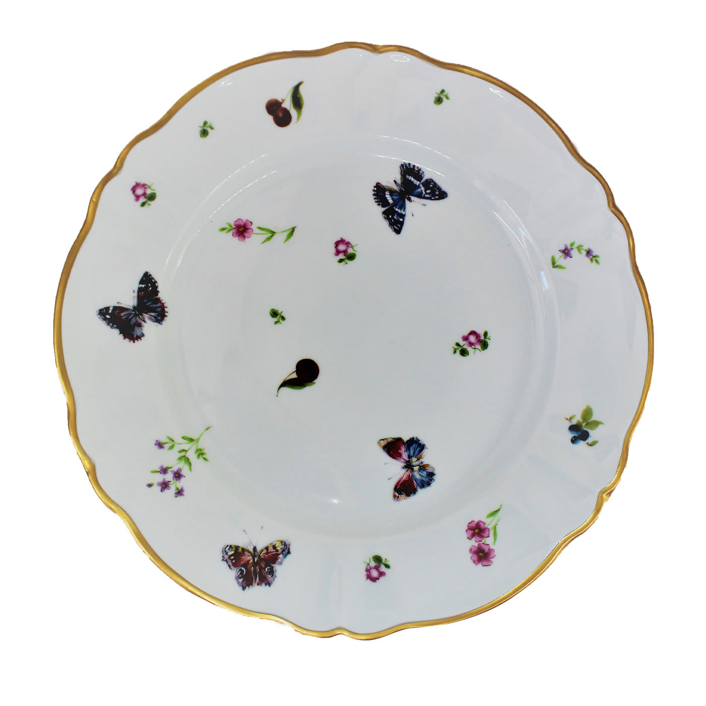 Set di 2 piatti da portata Farfalle 32,5 cm