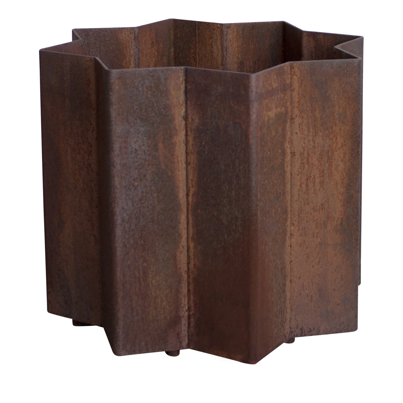 17 Portavaso in corten