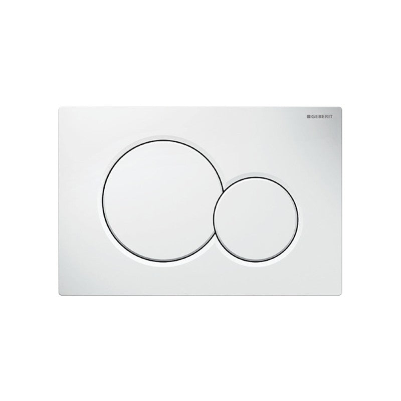 Placca di Comando Sigma 01 Bianco Lucido - Geberit