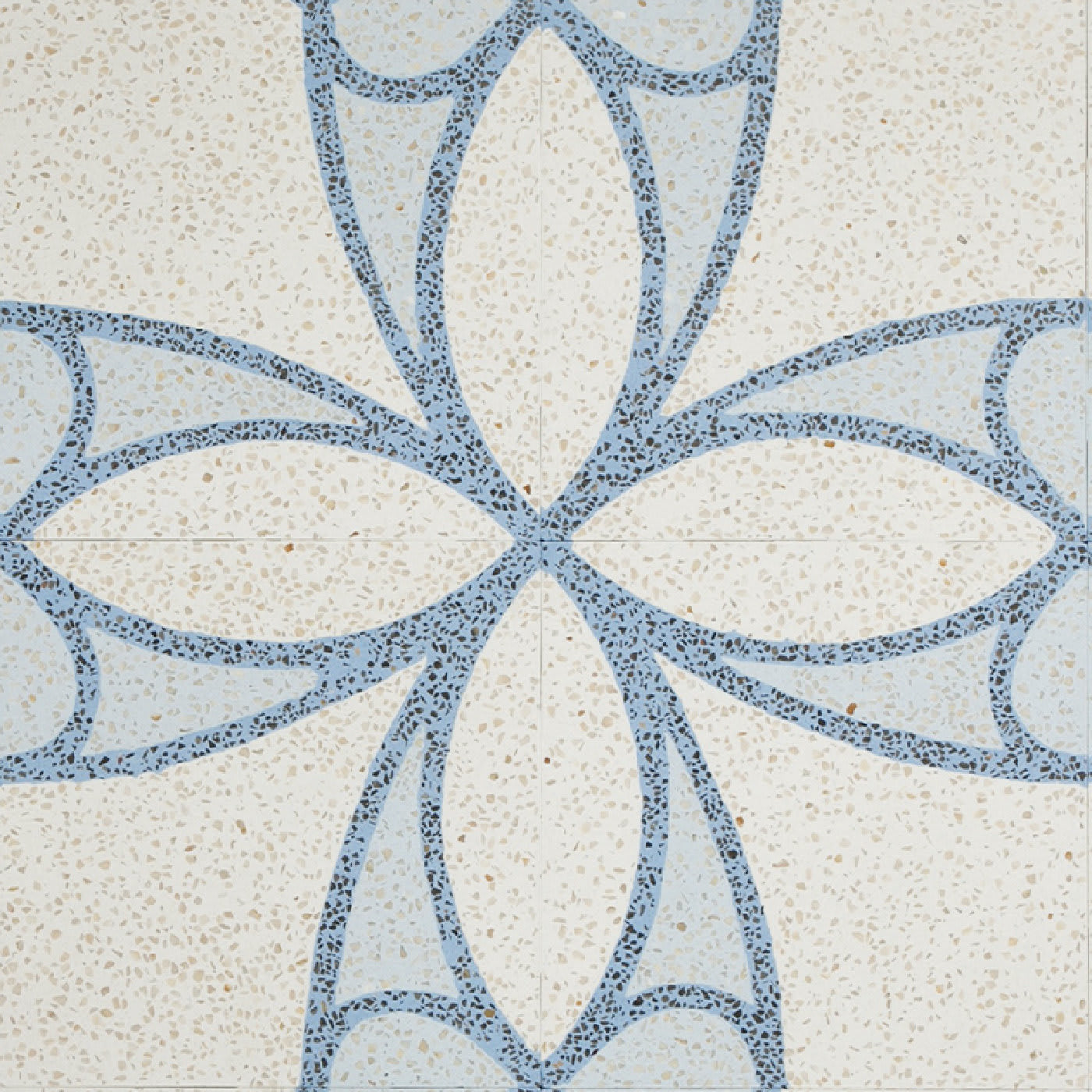 Piastrelle decorative in terrazzo a farfalla