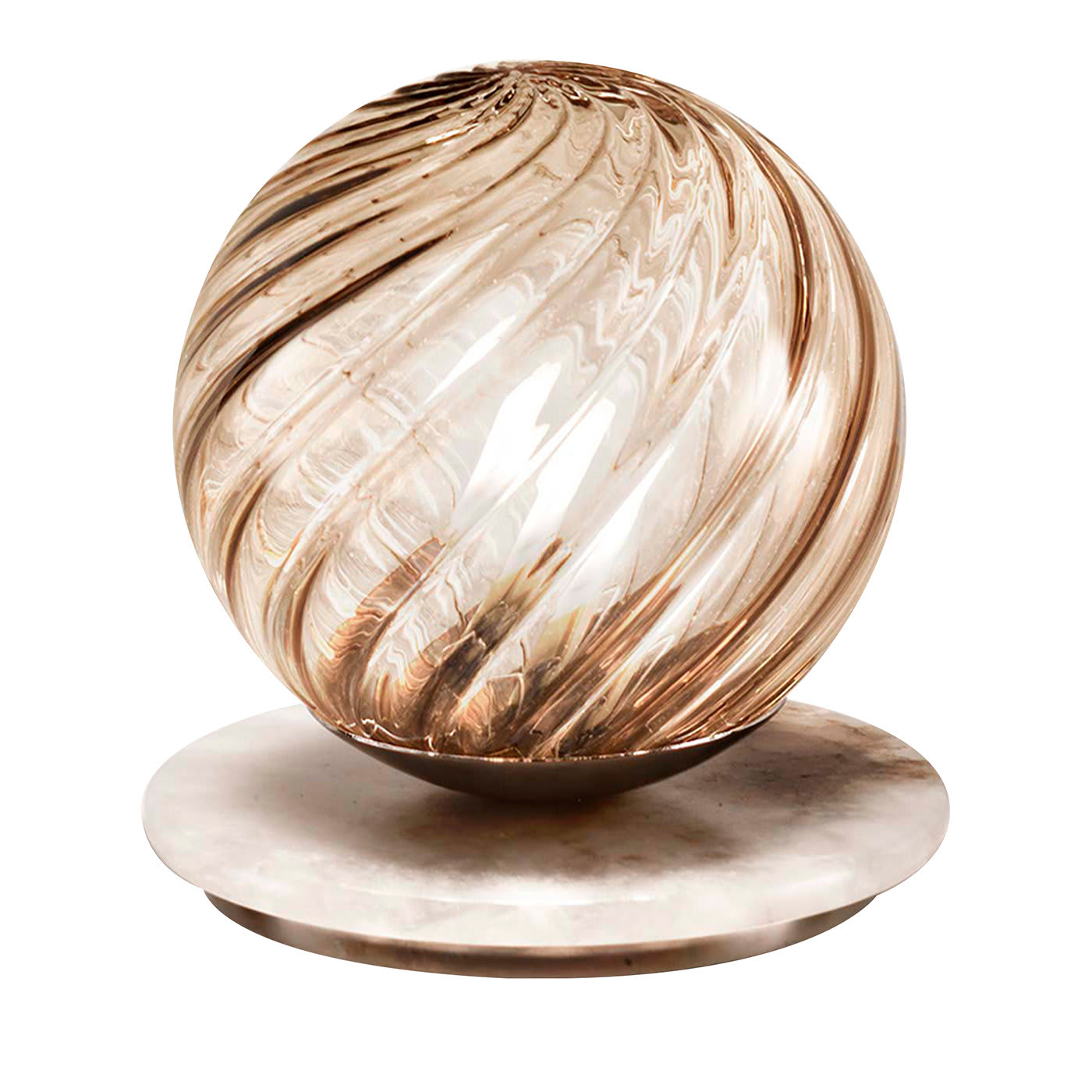 Lampada da tavolo Afrodite Brown