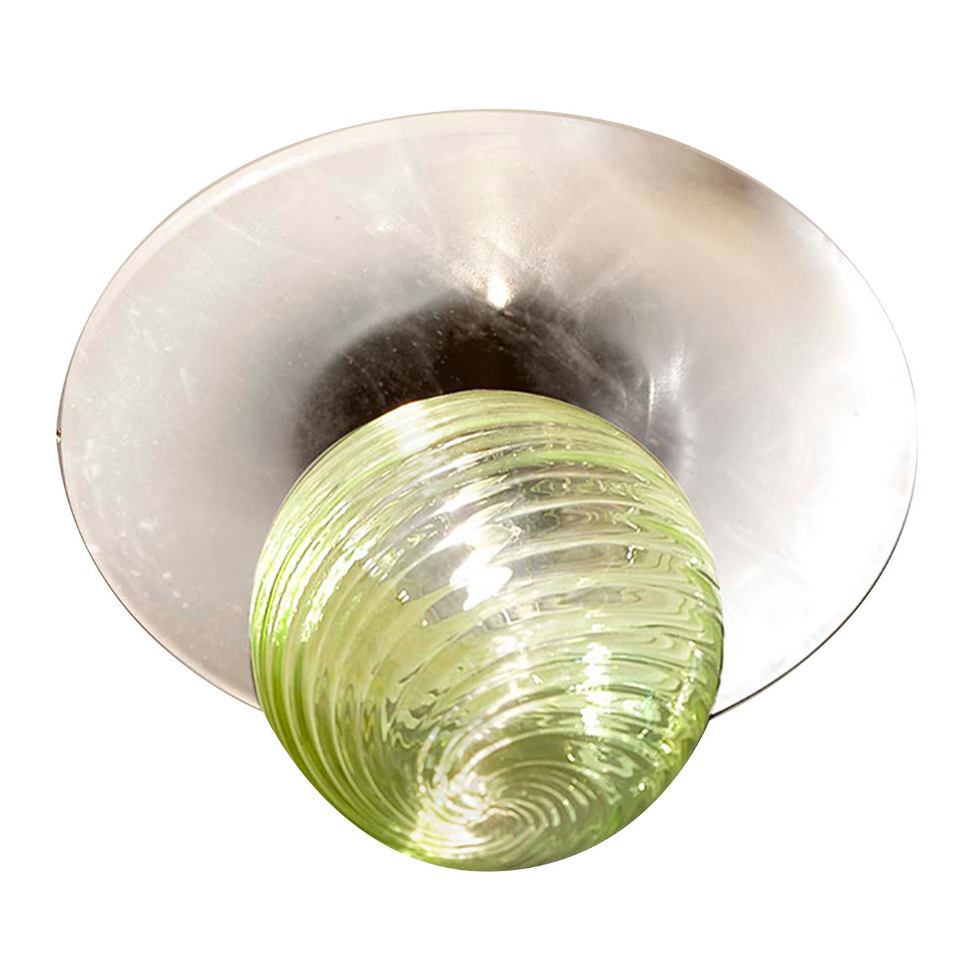 Lampada da soffitto verde Afrodite