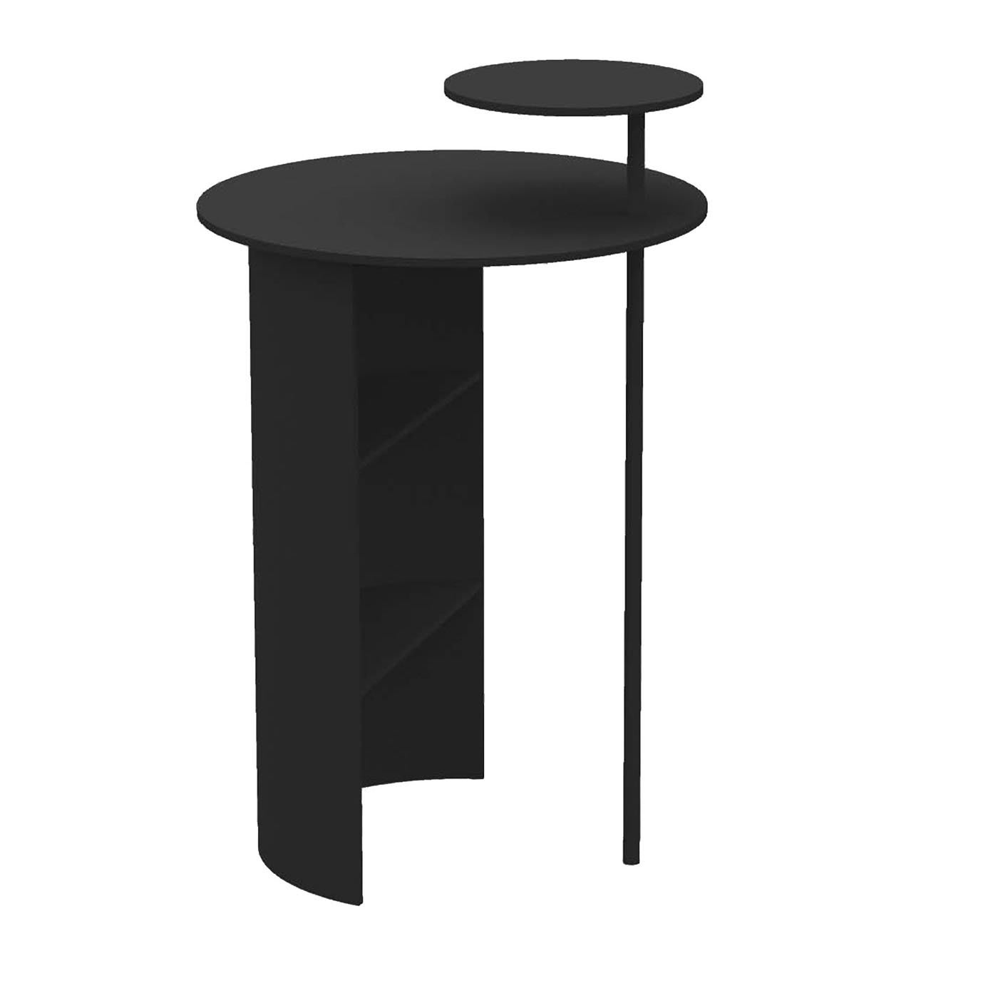 Tavolino Nascosto a 2 ripiani antracite