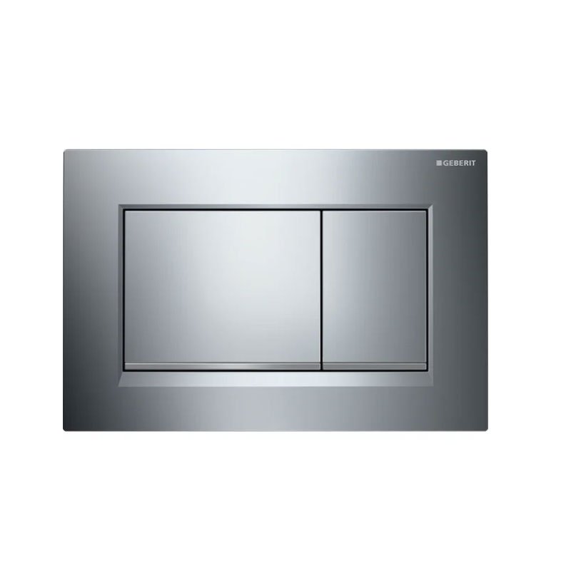 Placca di Comando Sigma 30 Cromo Satinato - Geberit