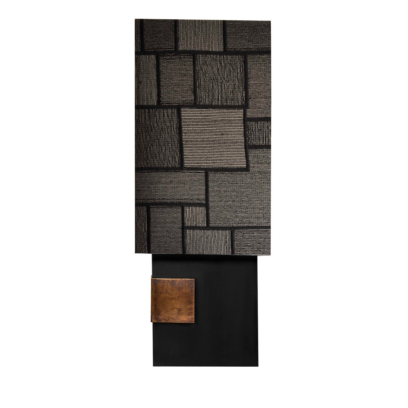 Lampada da tavolo con sensore a sinistra Orphée Noir Black Circuit