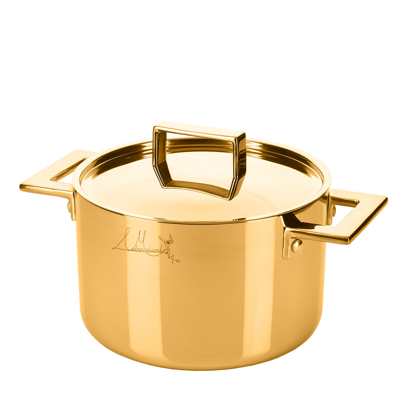 Pentola profonda Attiva da 20 cm con 2 manici e coperchio