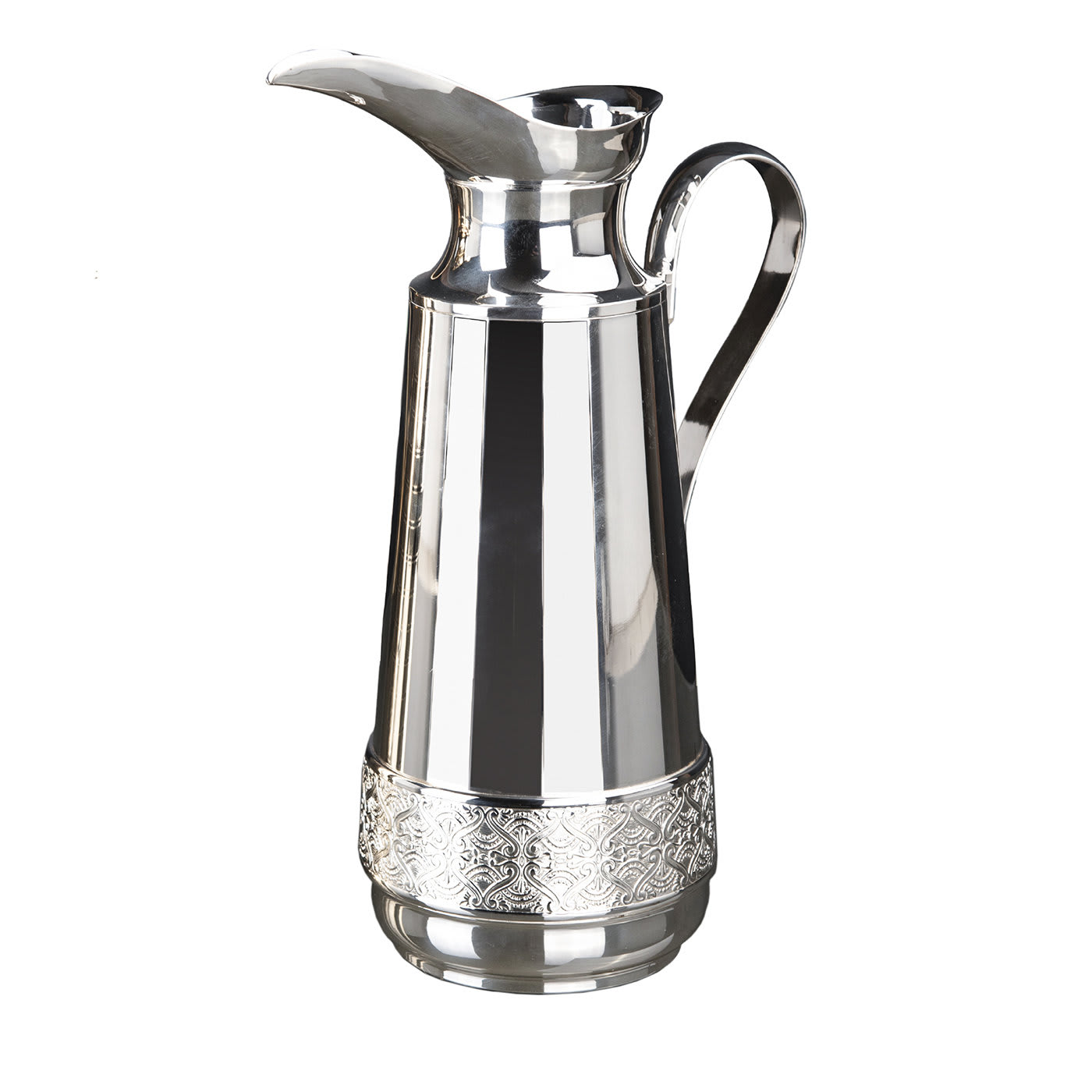 Brocca d'argento per bevande