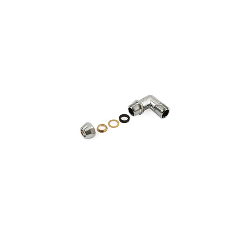 Angolo Maschio Cromato 1400 Sobek diam.3/8" - General Fittings