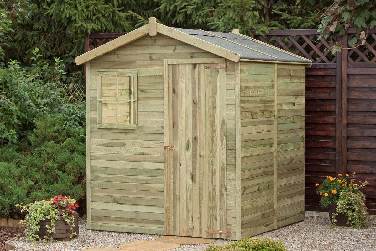 Casetta da giardino incl. pavimento - 183 x 183 x 225 cm (l x p x h)