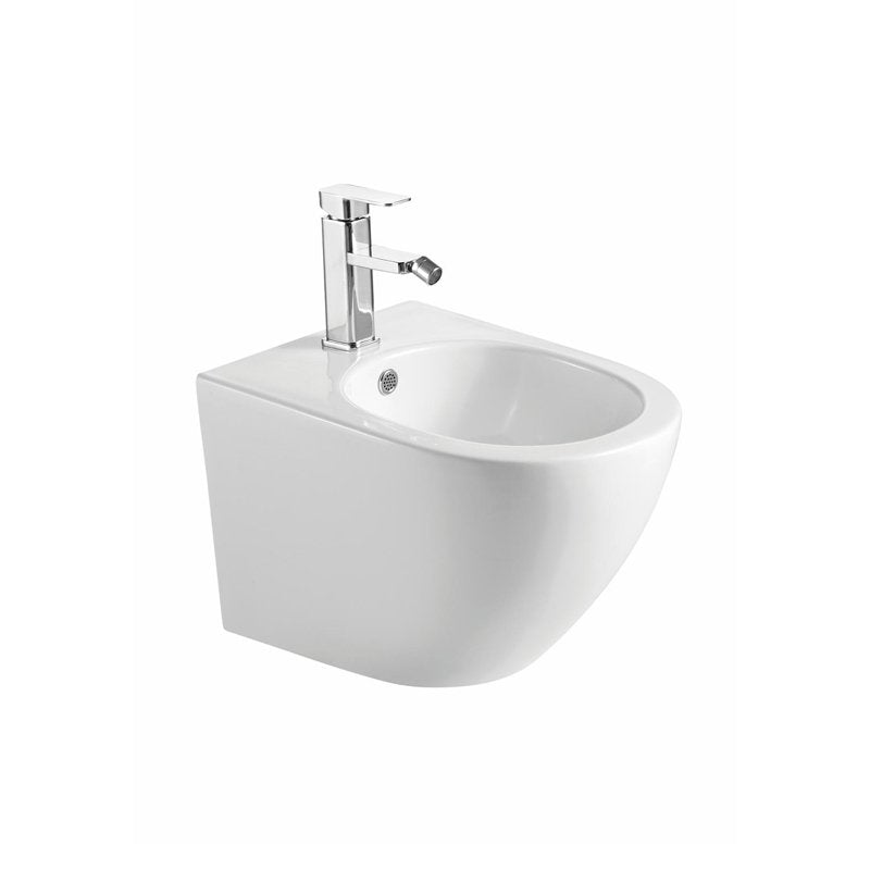 Bidet Sospeso Bianco Lucido Perla 48 - Meda