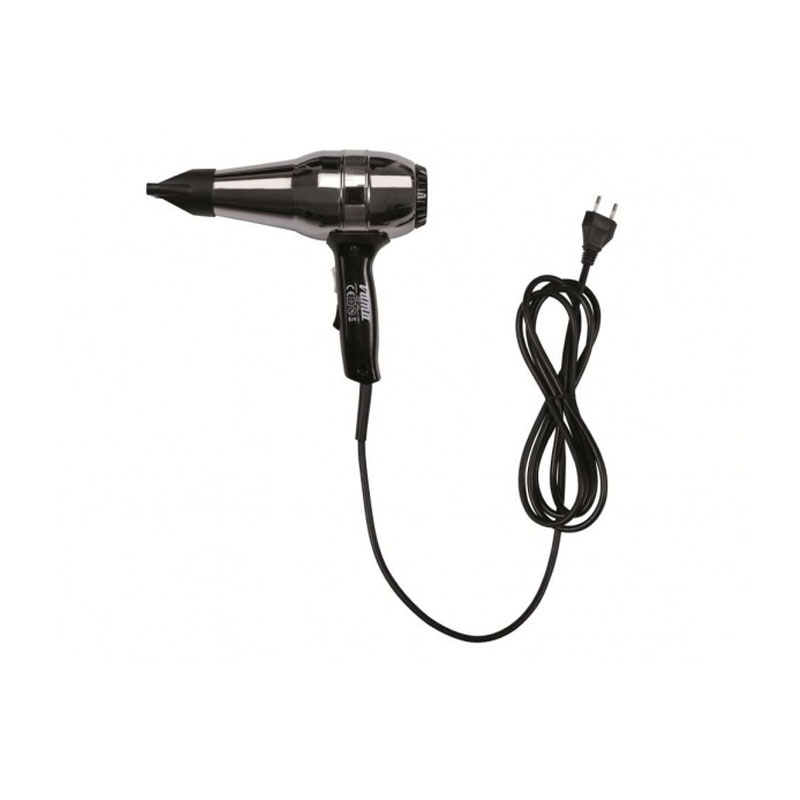 Asciugacapelli con destinazione sia alberghiera che comunitaria (spogliatoio), pulsante tipo ON/OFF mod. 2-PRO PHON - VAMA