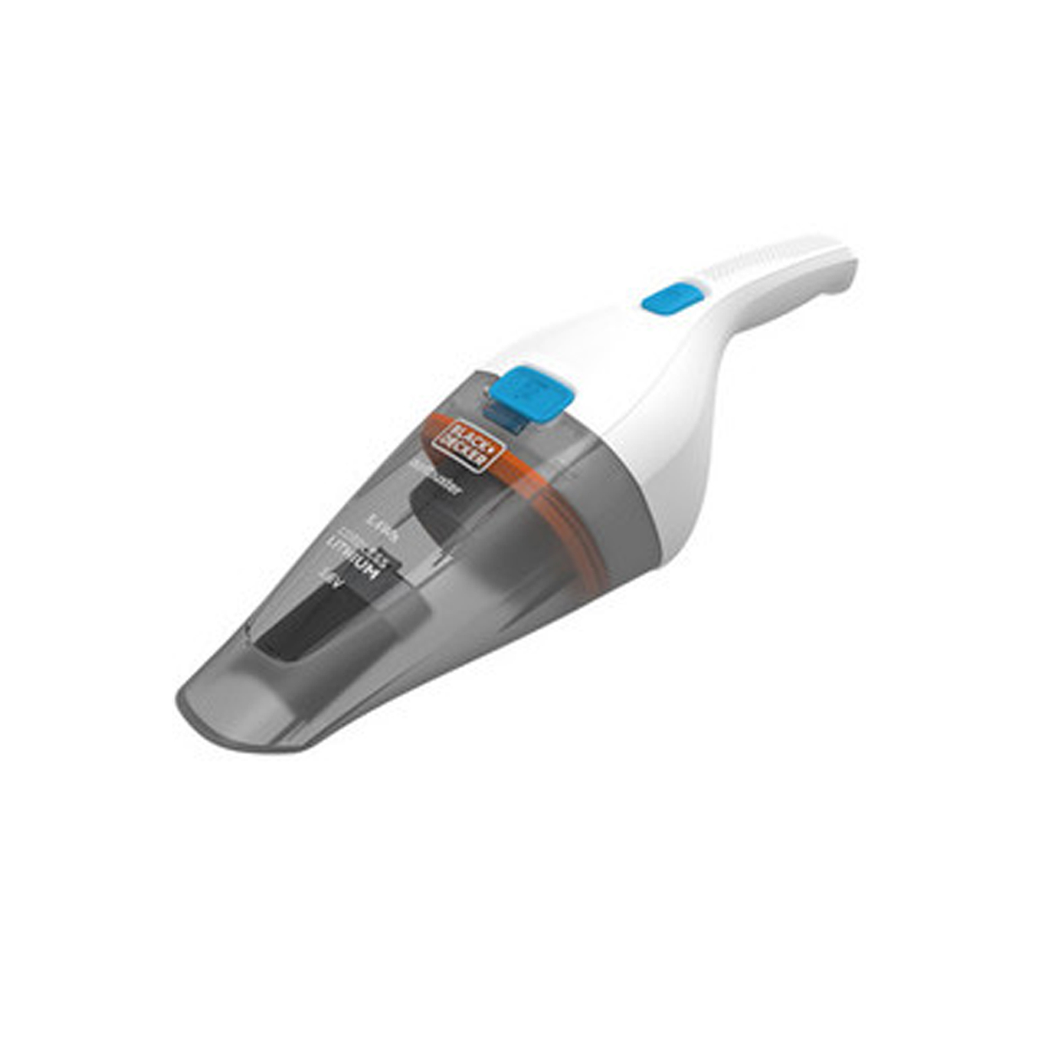 Aspiratore portatile con impugnatura ergonomica e antiscivolo