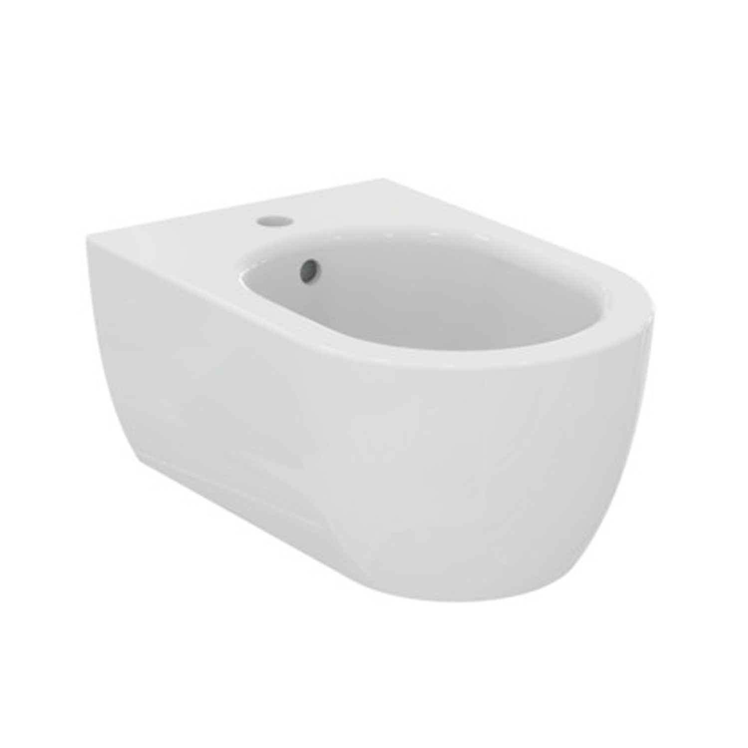 Bidet sospeso Ideal Standard modello Blend Curve 54x35,5 cm