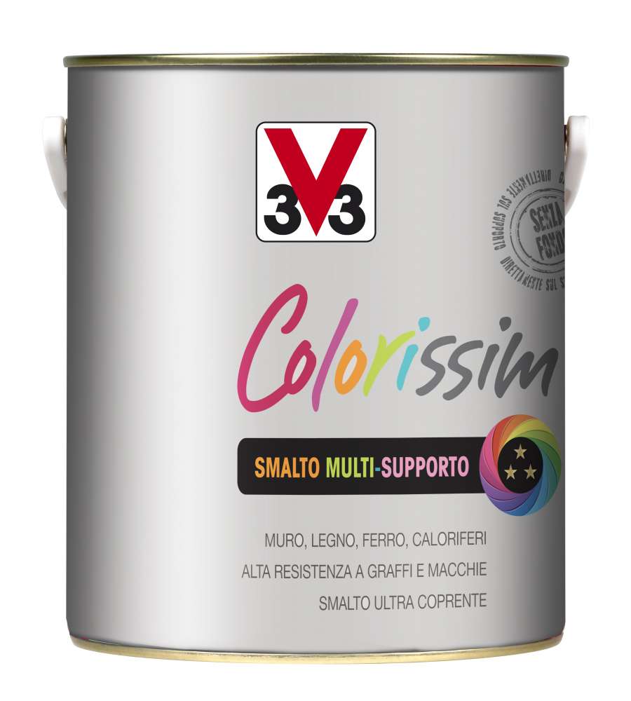 Smalto Multisupporto Colorissim Bianco 2,5 LT
