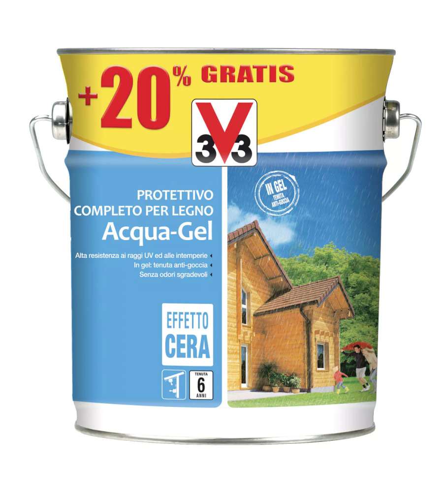 V33 Impregnante Protettivo - Bianco - 3L