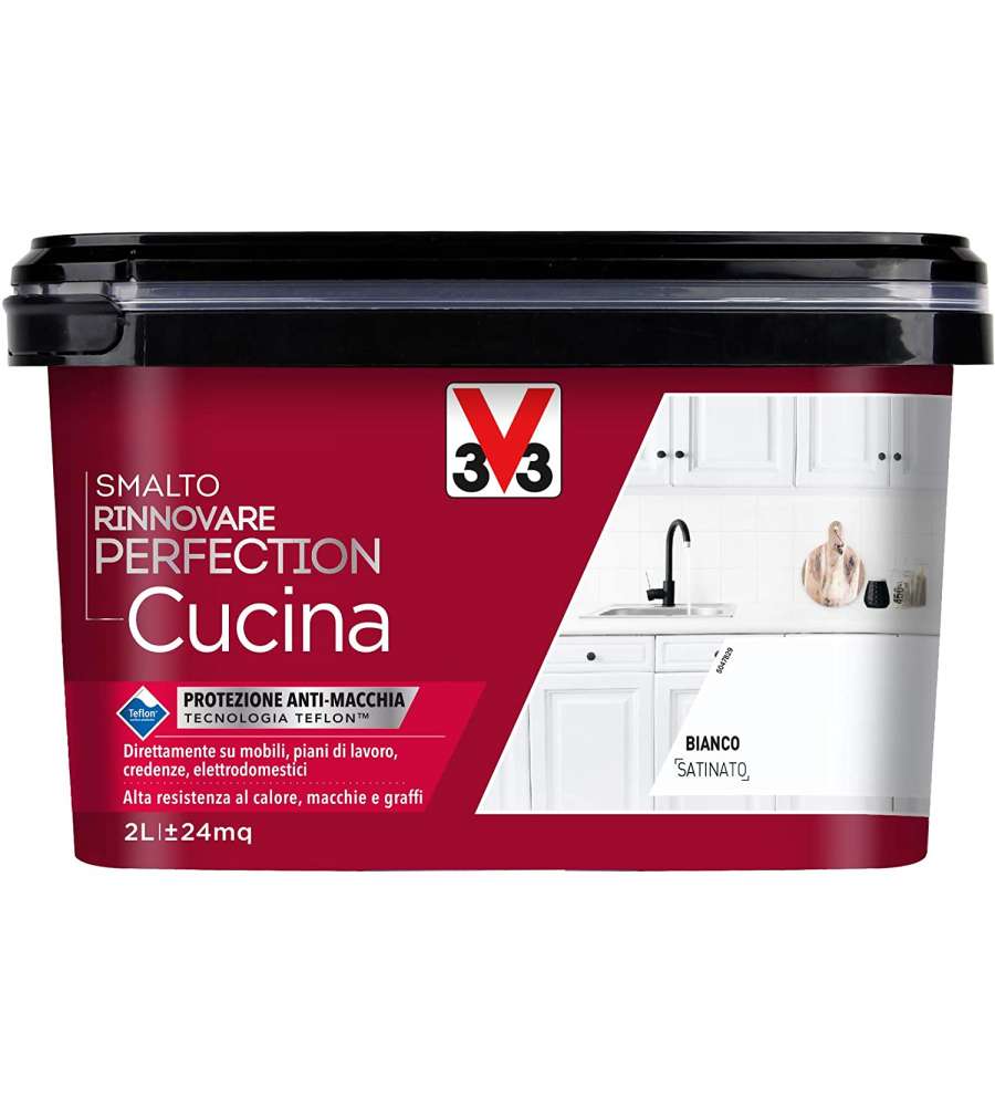 Smalto Rinnovare Cucina bianco satinato 2L