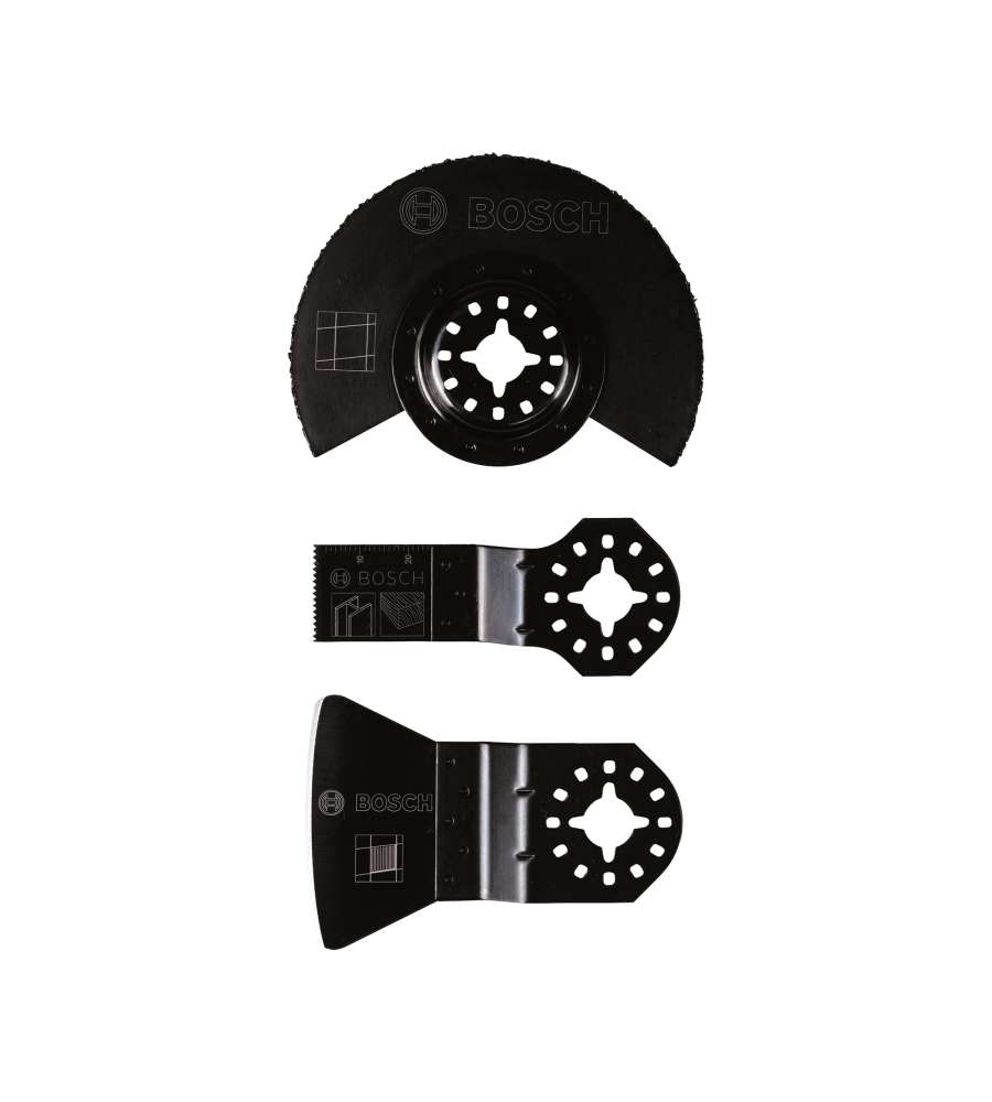 Set accessori multifunzione per piastrelle Bosch 2607017324