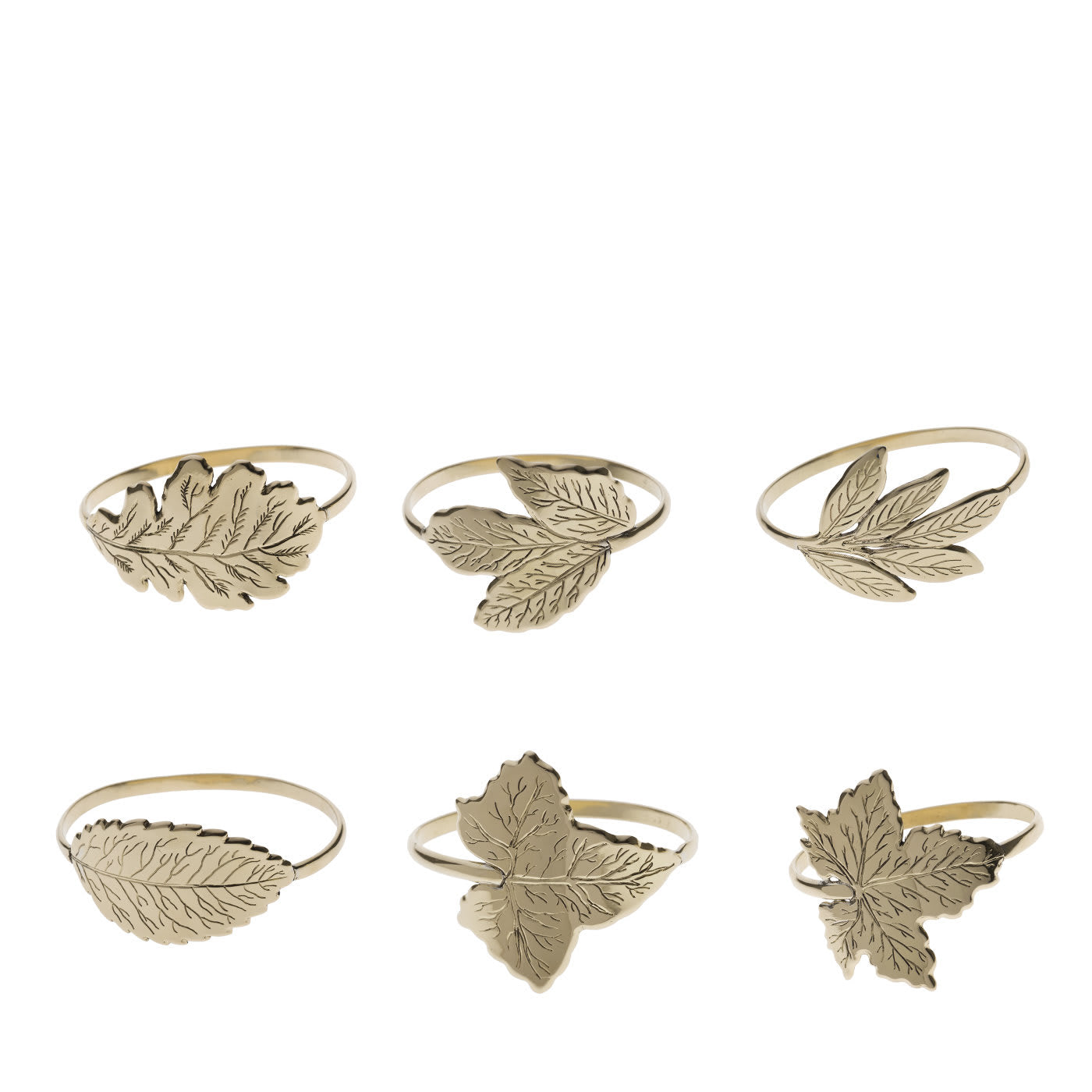 Set di 6 portatovaglioli