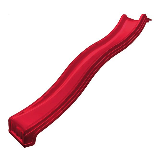 Scivolo, incl. attacco per acqua - lunghezza 3 m - rosso