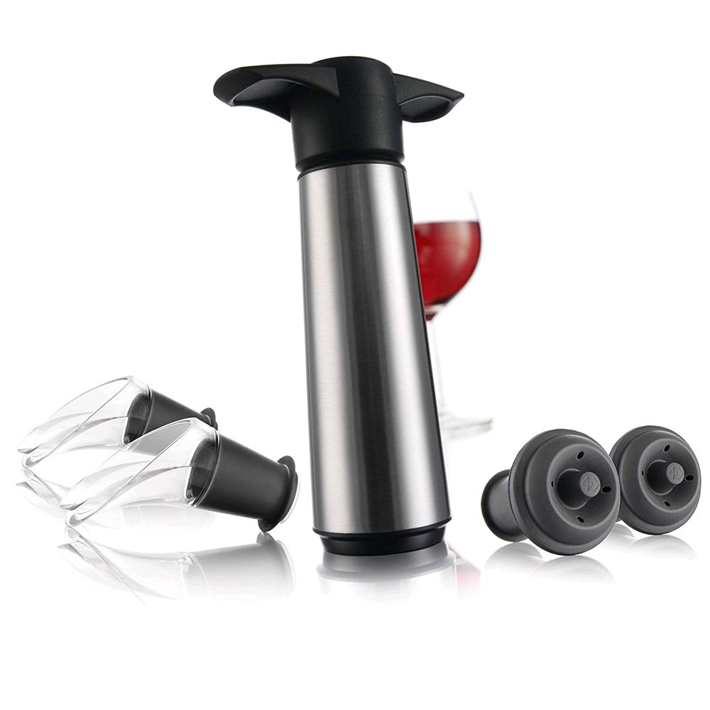 VACU VIN SET ASPIRA ARIA ACCIAIO