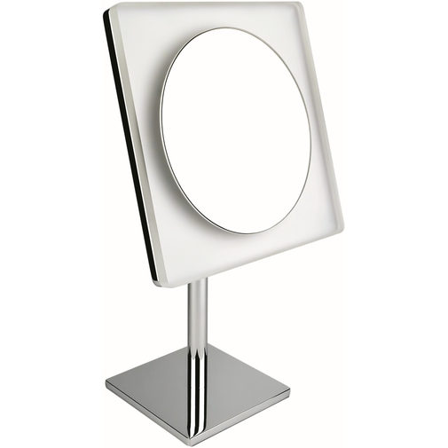 3x magnifying mirror, squared, top mounted, LED backlit - Mirrors, Colombo Design