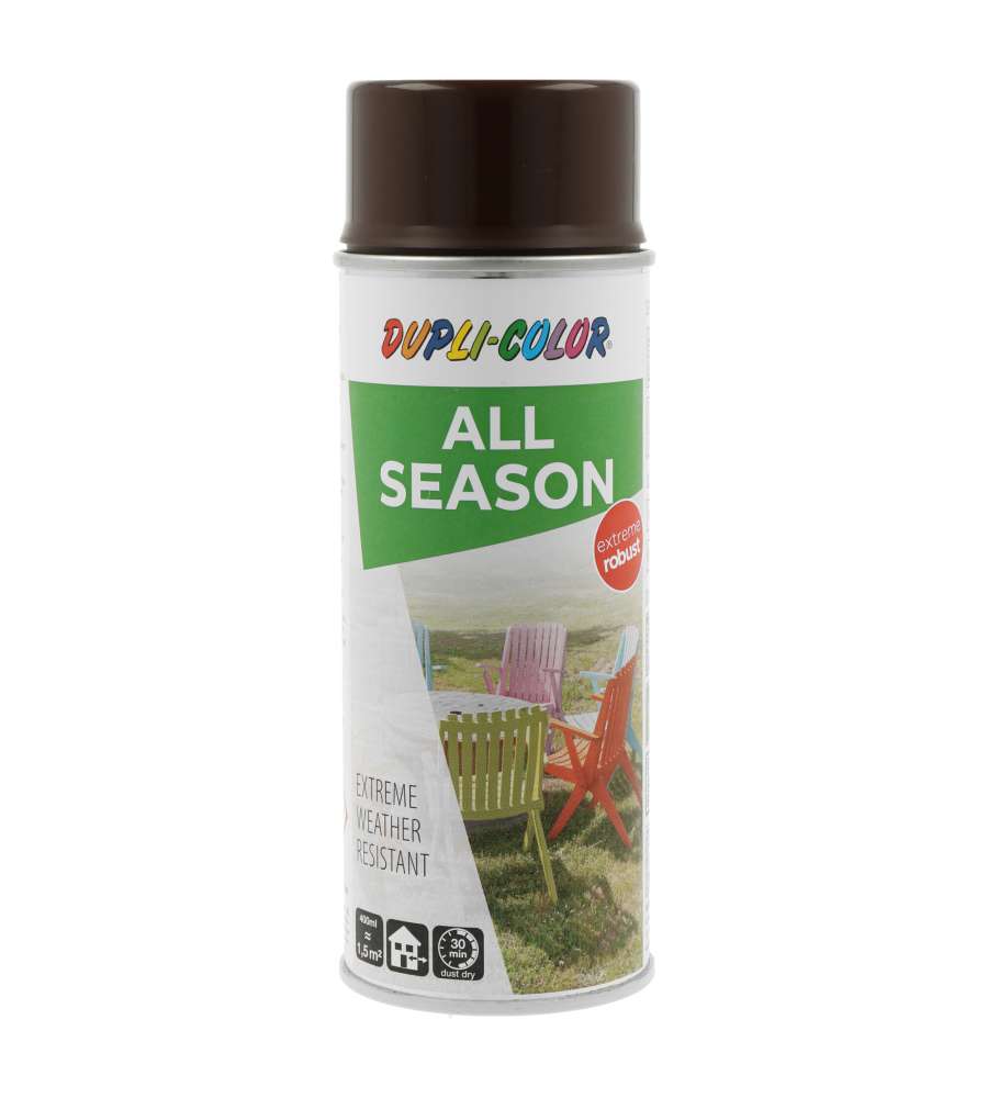Smalto Spray All Season RAL 8017 Marrone Cioccolato 400 ml