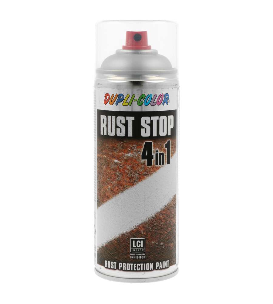 Smalto antiruggine RUSTSTOP RAL 9006 ALLUMINIO SAT 400 ML