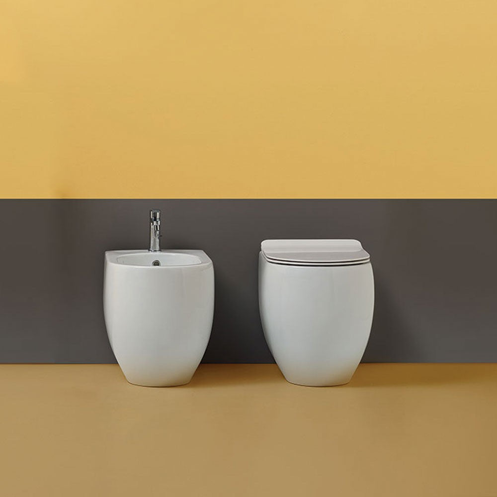 Coppia Sanitari Filomuro Flo 48 - Kerasan