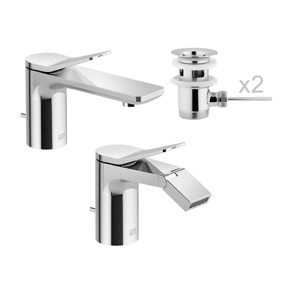 Set Miscelatori Lavabo e Bidet Lissè - Dornbracht