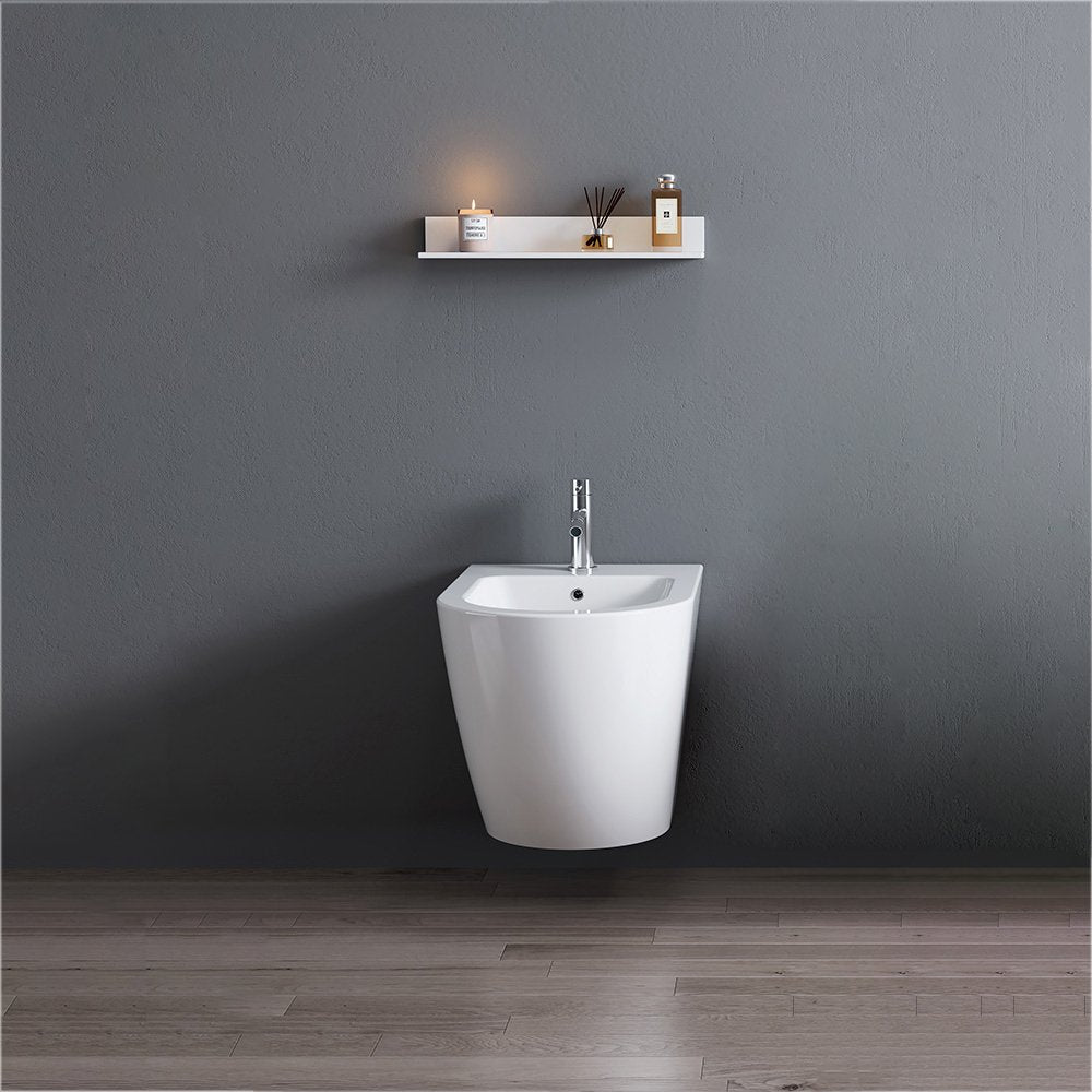 Bidet Sospeso Diamante 52 Bianco Lucido - Meda