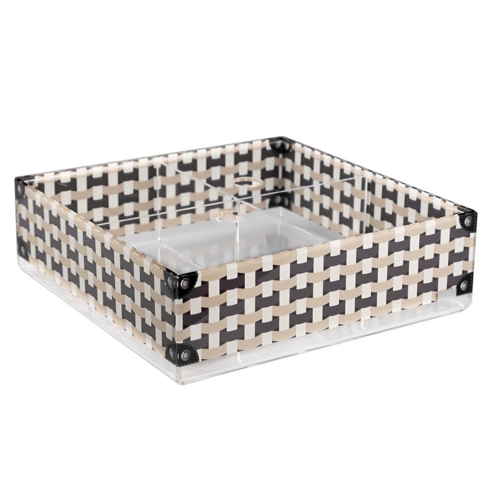 VESTA CONTENITORE DECORATO