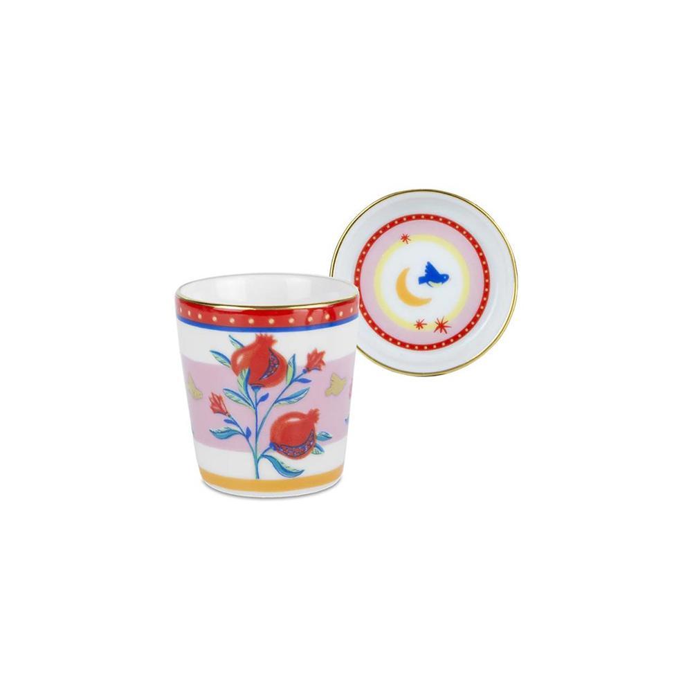 BACI MILANO MAMMA MIA TAZZA ESPRESSO MELOGRANO