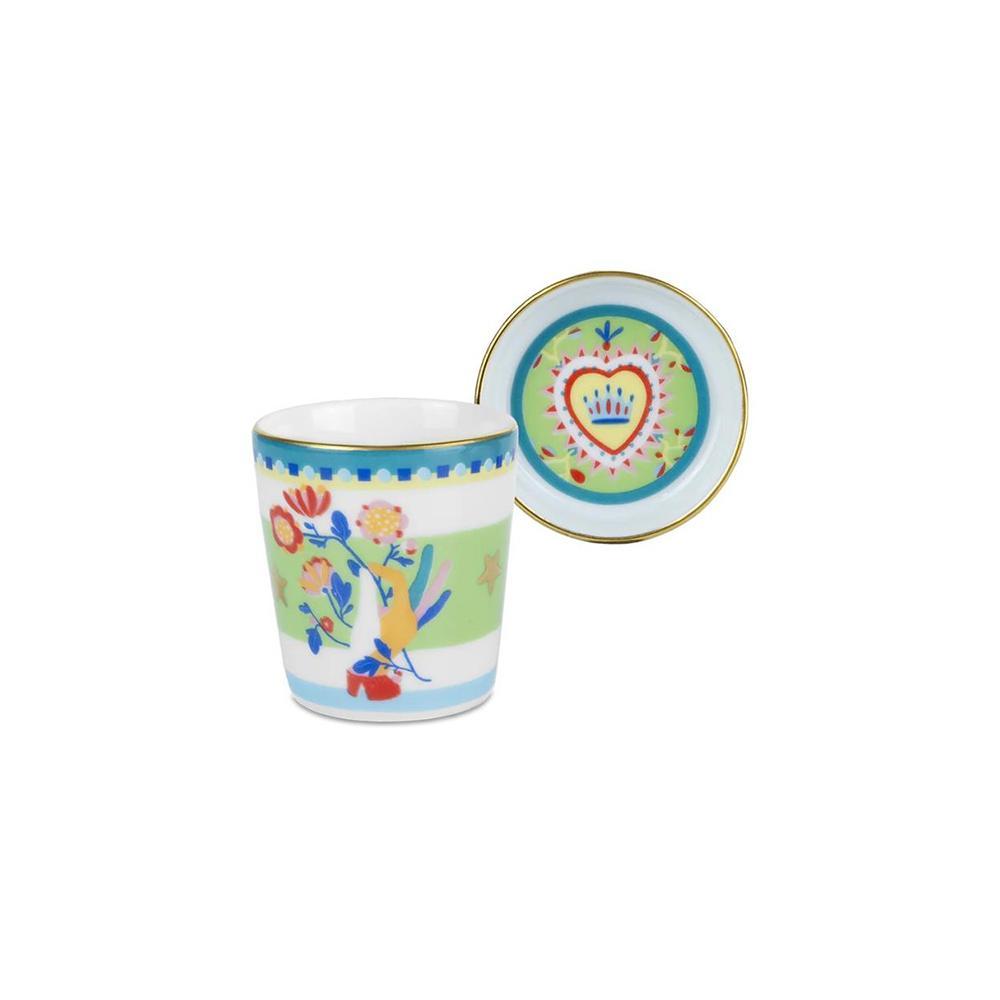 BACI MILANO MAMMA MIA TAZZA ESPRESSO FIORE