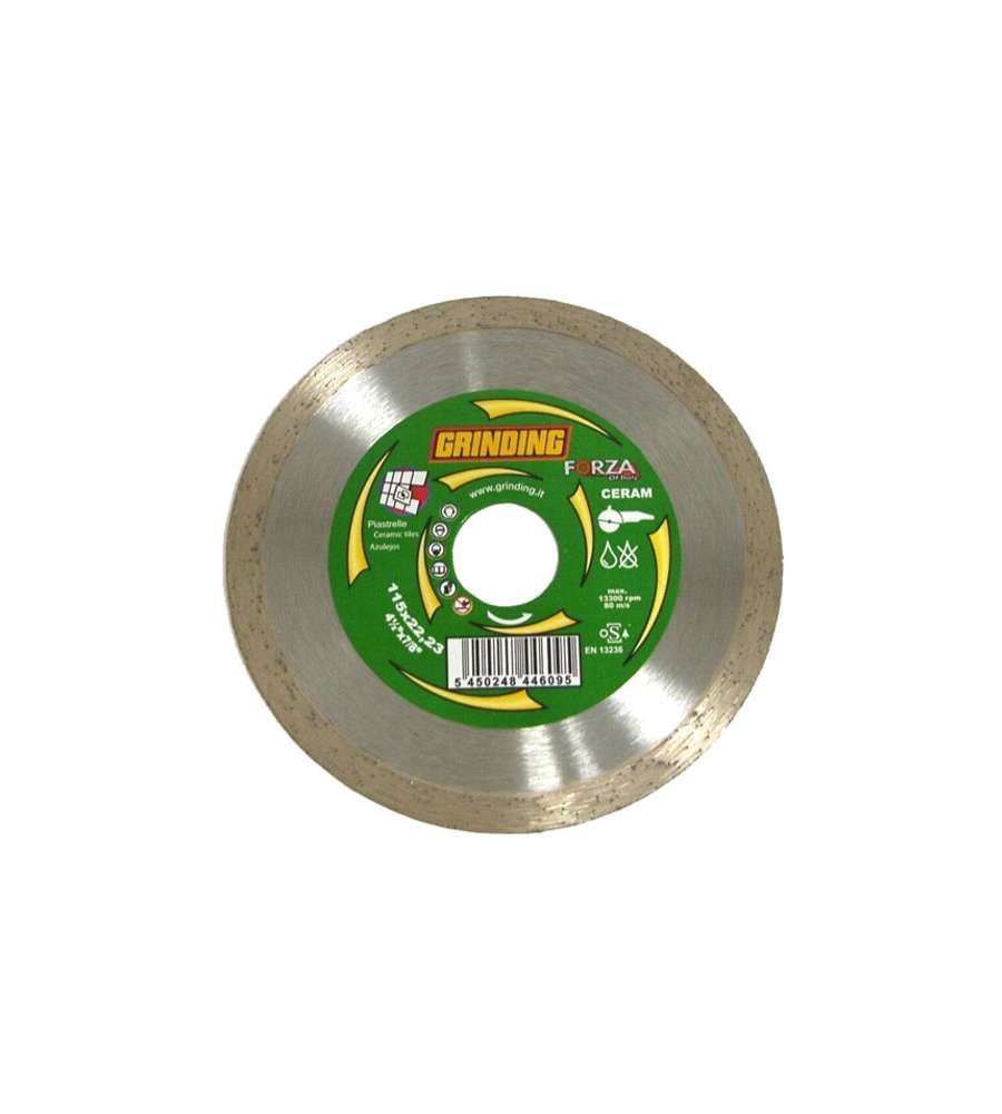 Disco Diamantato Corona continua 115 mm per Ceramica Forza Grinding