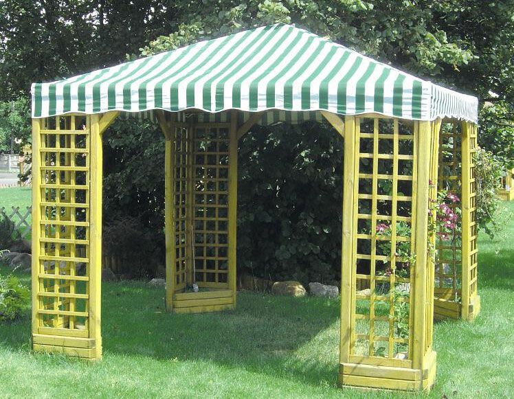 Gazebo in legno "Viticella" - 300 x 300 cm (l x l)