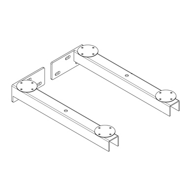Coppia di staffe per top