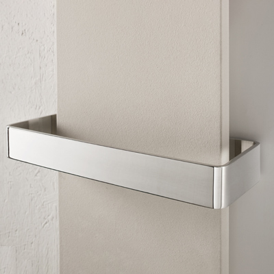 Maniglione piatto chiuso 38 x 5 cm, lucido