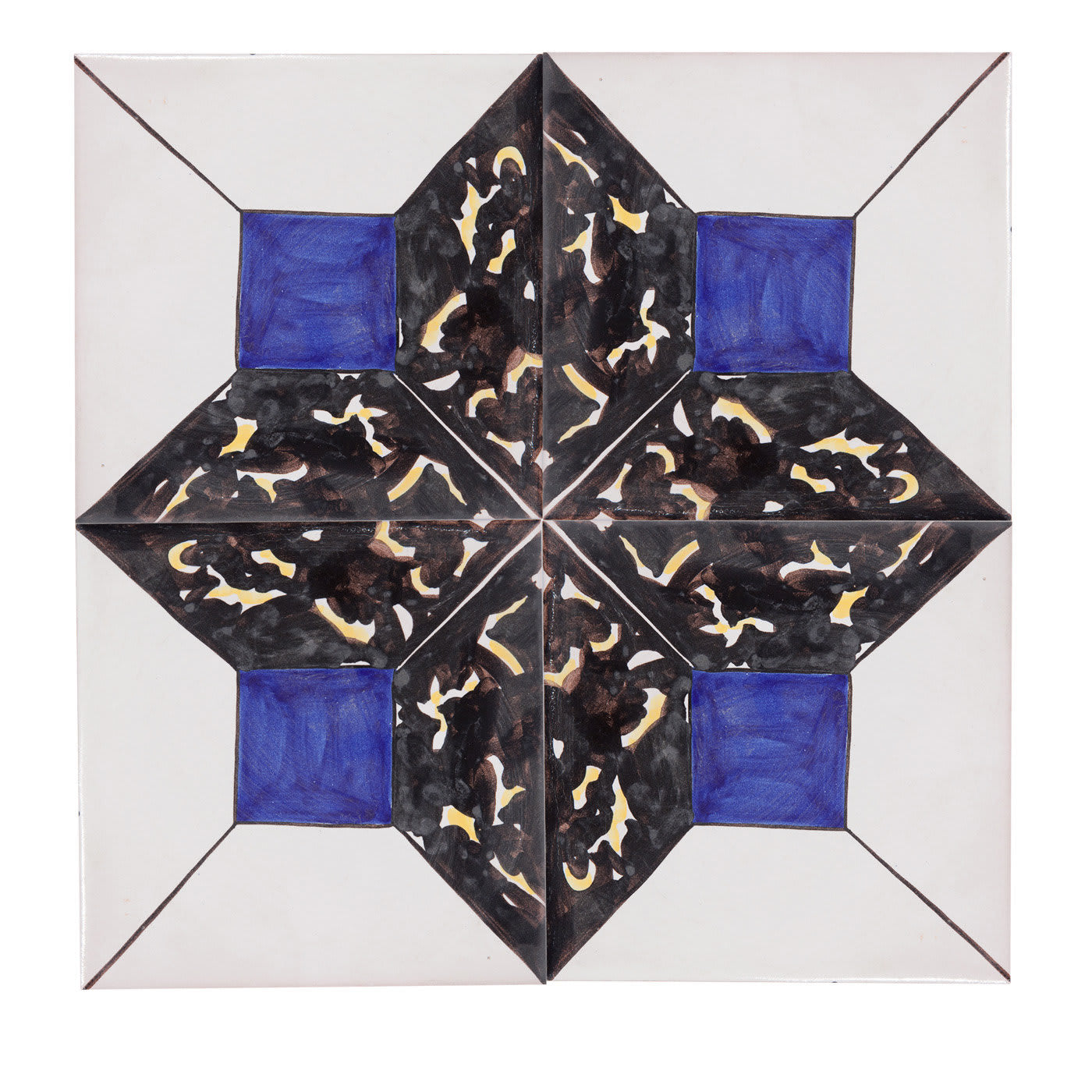 4 Piastrelle artistiche