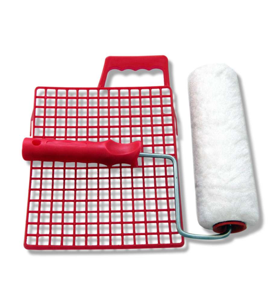 Nespoli Kit Rullo per Pittura 20 cm + Rete in Plastica