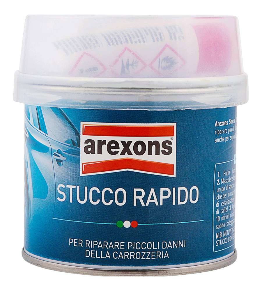 Arexons Stucco Rapido per Metalli - Grigio - 200g