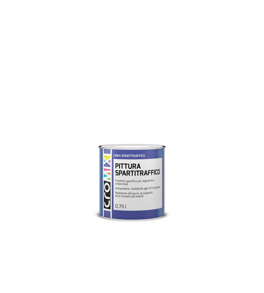 Cromix Pittura Spartitraffico 0,75 l Bianco