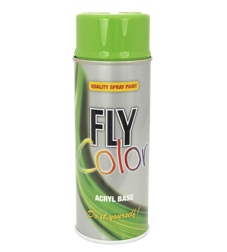 Motip Dupli Bomboletta Spray Vernice - Verde Giallo RAL 6018 - 400 ML